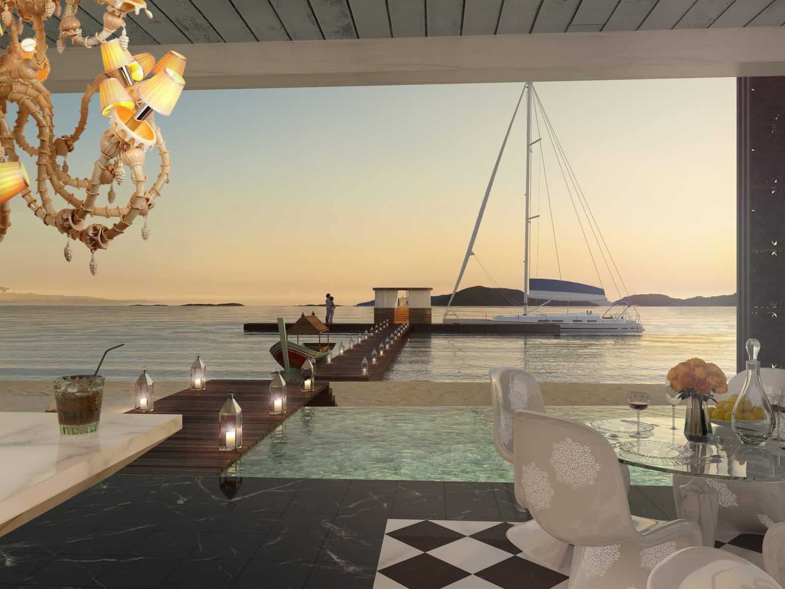 Ponton, The Beach, Koh Samui, Thailand, YOO Studio